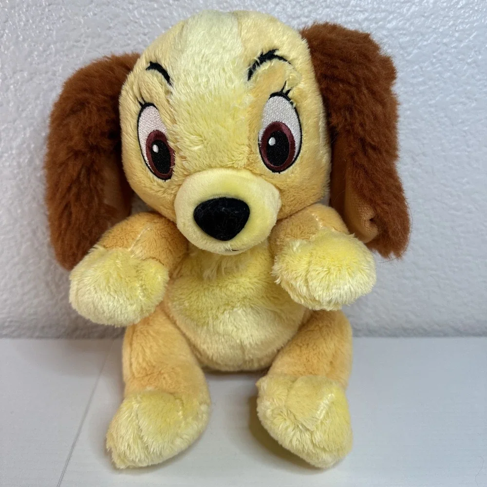 Disney Parks Disney Babies LADY And The Tramp Puppy Dog Plush Stuffed Animal